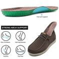 thumbnail image 2 of Zapatos ortopédicos 1TAZERO, sin cordones, anchos, para caminar descalzo, negros, 2 of 6