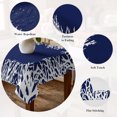 thumbnail image 5 of Coastal Coral Table Cloth Waterproof Tablecloths, Navy Blue Ocean Marine Nautical Beach Tablecloth Dining Table Cover for Kitchen Party Tabletop Outdoor, Rectangle Tablecloth 60x120 Inch, 5 of 9