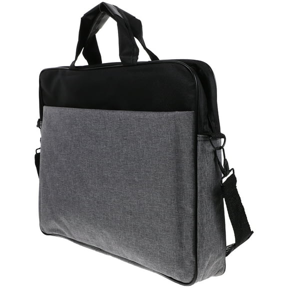 CIMAXIC Back to School Lightweight Laptop Bag Rectangular Shape Simple Style 1Set 15.6 Inch Compatible