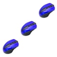 thumbnail image 1 of crativent New Arrival Universal Wireless Mouse Portable Optical 4 Buttons 2000 DPI Ergonomic Mice for Computer PC Laptop Blue 3Set, 1 of 6