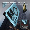 thumbnail image 5 of Dteck Magnetic Case for Samsung Galaxy S24 Ultra,Shockproof Silicone+PC Case Compatible with Mag Safe Ring Holder Kickstand Cover for Samsung Galaxy S24 Ultra, Lightblue, 5 of 7