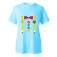 thumbnail image 3 of WEAIXIMIUNG T-Shirt à Manches Courtes Col Rond Imprimé Drôle Carnaval pour Femmes Saint-Valentin, 3 of 3