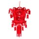 thumbnail image 1 of Linternas de fieltro, 2 juegos de farolillos rojos tradicionales del festival chino de manta con decoración de personajes de fortuna y riqueza, significa festivo y auspicioso Amonsee NO, 1 of 6