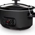 thumbnail image 2 of Slow Cooker, SCD4007, Chalkboard Exterior, Locking Lid, 3 Heat Settings, Removable Stoneware Crock, 2 of 4