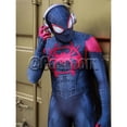 thumbnail image 2 of Disfraz de Spiderman de Miles Morales, traje Zentai de superhéroe para Halloween, mono de cuerpo completo para niños, adultos y hombres Fivean unisex, 2 of 2