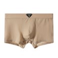 thumbnail image 2 of Men's Fashionable Ice Silk Soft Mid Waist Large Sized Breathable Underwear, 2 of 4