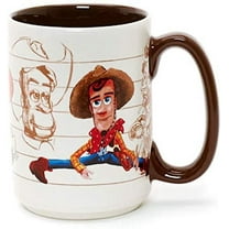 Disney Toy Story 12 oz Ceramic Coffee Mug, Art of Pixar, Woody