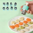 thumbnail image 6 of Dianli Baby Food Masher Manual Vegetable and Fruit Press Grinder Puree Maker for Baby Supplementary Food Small Embossing Plate Non-Slip Easy-Clean, 6 of 6