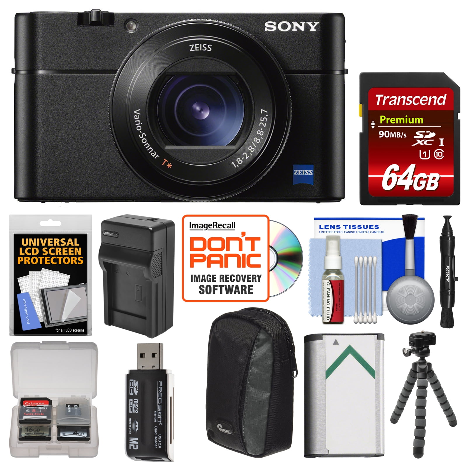 Sony Cyber Shot Dsc Rx100 V 4k Wi Fi Digital Camera With 64gb Card Case Battery Charger Flex Tripod Kit Walmart Com Walmart Com Sony Cyber Shot Dsc Rx100 V 4k Wi Fi Digital Camera With 64gb Card Case Battery Charger Flex Tripod Kit Walmart Com Walmart Com