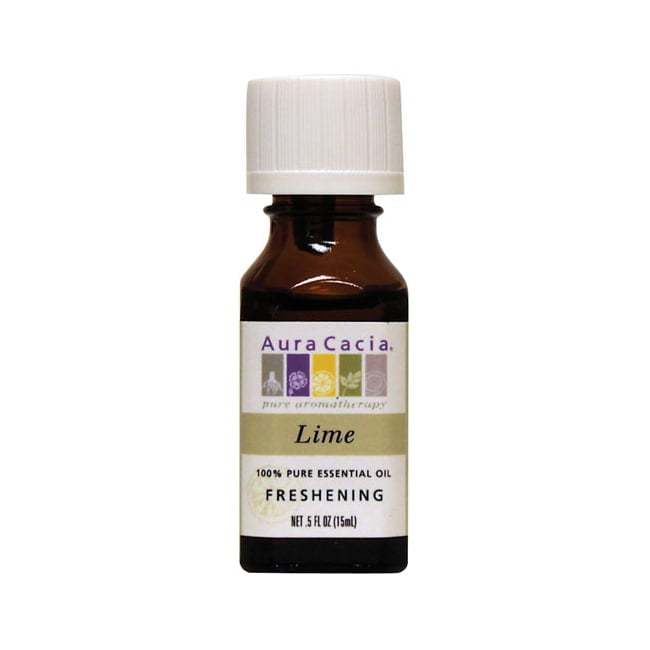 Aura Cacia Essential Oil Lime 0.5 fl oz Liq
