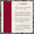 thumbnail image 6 of Country Brook Design® 1 Inch Red PVC Webbing, 10 Yards, 6 of 7