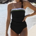 thumbnail image 1 of WILLBEST Conjunto de Bikini Con Estampado Floral Colorido Para Mujer, Traje de Baño Sexy Con Top Triangular y Braguita de Cintura Alta., 1 of 7