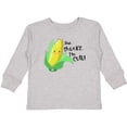thumbnail image 3 of Inktastic Aw, Shucks, I'm Cute Corn Humor Boys or Girls Long Sleeve Toddler T-Shirt, 3 of 5