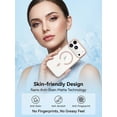 thumbnail image 6 of XSPLENDOR Premium Transparent Magnetic Case for iPhone 17/16/15/14/13/12/11 [Compatible with MagSafe] Ultra-Slim Shockproof Matte Protective Cover Stylish & Lightweight, 6 of 6