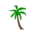 thumbnail image 2 of CafePress - PALM TREE - Large Beach Towel, Soft 30"x60" Towel with Unique Design, 2 of 2