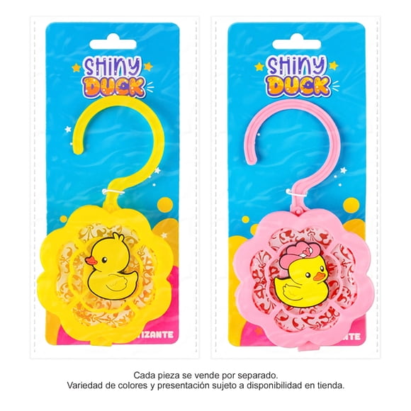 Aromatizante Prichos Shiny Duck de Plástico PVC y Químico Varios Modelos 1 Pieza