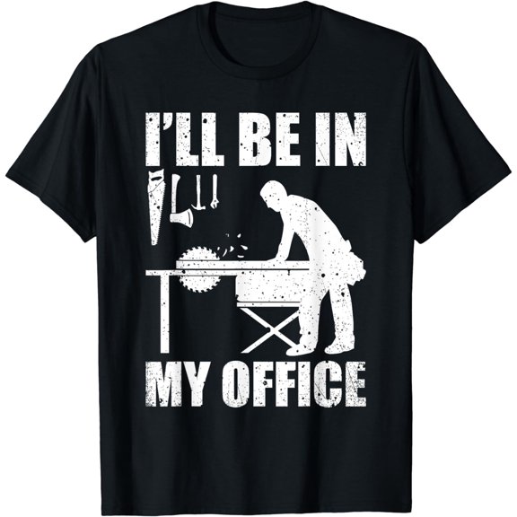 Mens Funny Woodworking Carpenter Carpentry Woodworker Gift Short Sleeve T-Shirt
