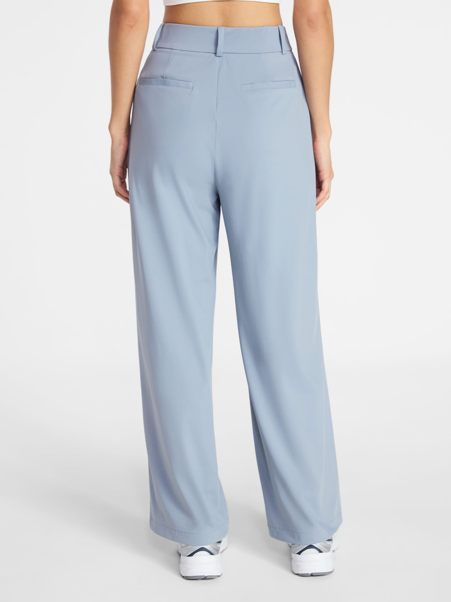 Avia Women's and Women's Plus Pleated Interlock Pants, 29.5" Inseam, Sizes XS-4X
