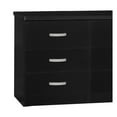 thumbnail image 2 of Better Home Products DD & PAM 6 Drawer Engineered Wood Bedroom Dresser in Black, 2 of 5