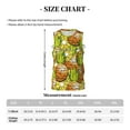 thumbnail image 4 of Honeii Tropical Summer Fruit print basktball shirt for men and women, Unisex basketball jersey for Theme party-Small, 4 of 6