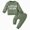 H176-Green, variant on TOWED22 Toddler Baby Boy Outfit Fall Winter Boy Clothes Long Sleeve Cute Print Sweatshirts Pants Outfits