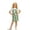 a-78Green19, variant on Girls Kids Adjustable Strap Bib Overall Skirt With Classic Gingham Plaid Print A Line Loose Fit For Daily Playtime Casual Summer Outdoor Daily Outings Trendy Skirts