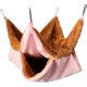 thumbnail image 1 of Hanging Warm Pet Bunked Hammock, Small Animal Hammock For Birds Parrot Squirrel Ferret, Hanging Bed Hideout For Rat Sugar Guinea Pig, 1 of 4