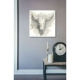 thumbnail image 3 of Epic Graffiti 'Cattle Mount I' by Ethan Harper, Canvas Wall Art, 18"x18", 3 of 3
