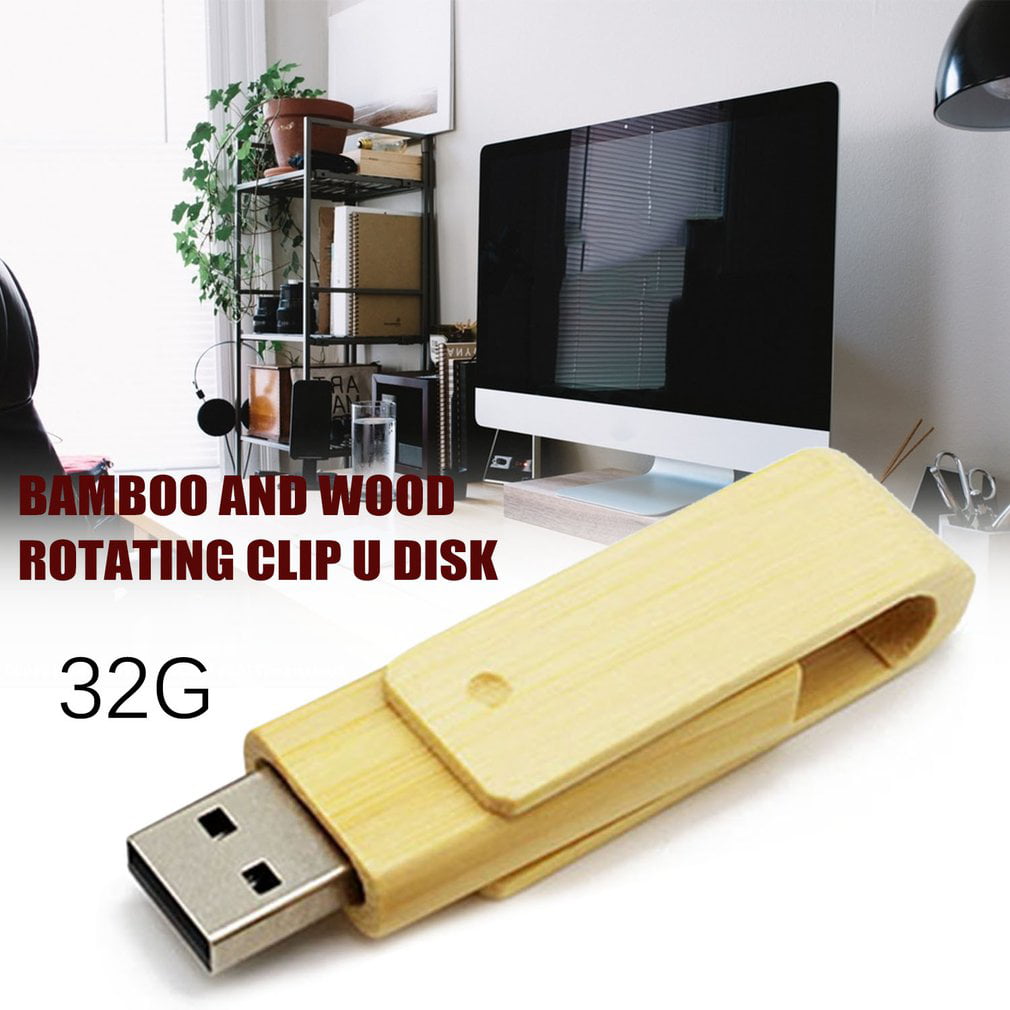 4GB Witspace Usb Flash Drive Memory Stick Usb Memory for Windows/Mac-Professional & Creative Wooden USB 2.0 Flash Drive