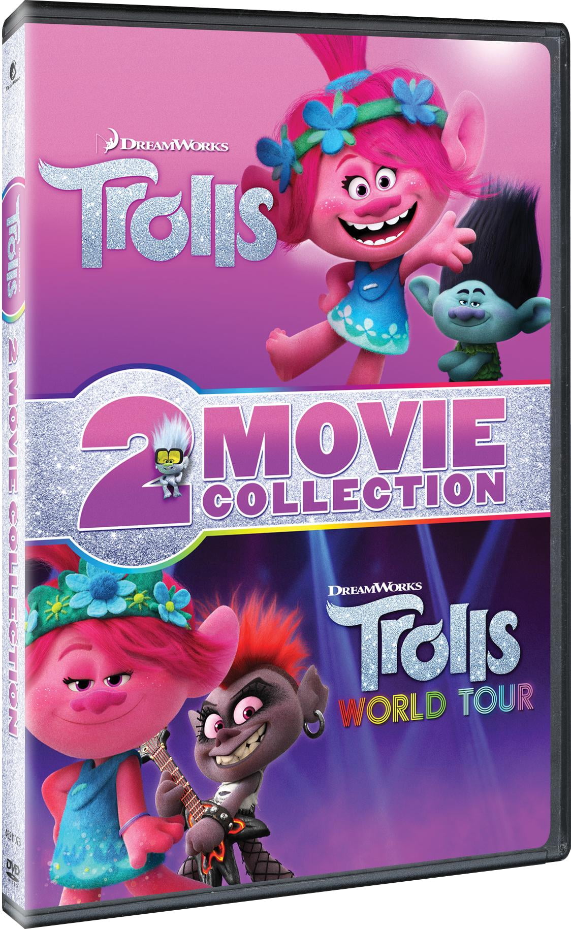 Trolls / Trolls World Tour 2-Movie Collection (DVD)