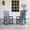 Navy Blue, variant on Oversized HDPE Outdoor Rocking Chair, All-Weather High Back Porch Rocker, Teak