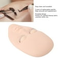 thumbnail image 4 of Lash Mannequin Head, Eyelash Extension Practice Doll Head For Eyelash Extension Practice, With 3 Pairs Replaceable Eyelid Single Layer Lashes, 4 of 8