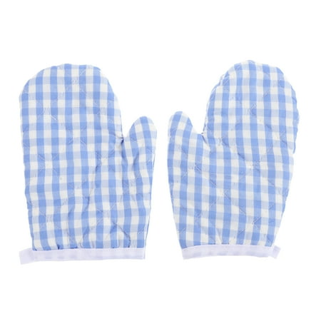 

HOMEMAXS 2Pcs Kids Oven Mitts Kitchen Heat Resistant Microwave Gloves Kitchen Mitts for Children