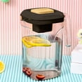 thumbnail image 5 of 2200ml Cold Brew Coffee Maker Iced Tea Pitcher with Push Lid,Fruit Infuser Water Pitcher Perfect for Making Teas and Juices,Fridge Door Water Jug with Wide Handle,for Home Festival Kitchen Iced Tea, 5 of 6