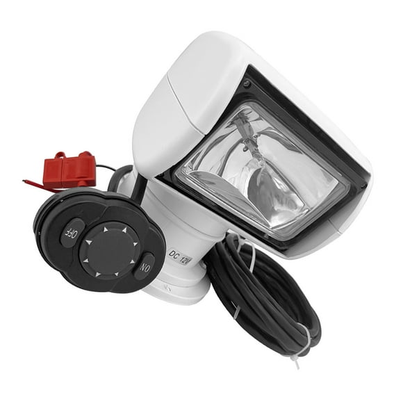 Thinsony 12V Boat Remote Control Spotlight Searchlight REMOTE CONTROL SPOTLIGHT Spotlight Durable Bright