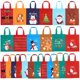 thumbnail image 1 of Bolsas de regalo de Navidad Toulite, paquete de 24 unidades, no tejidas, 20 x 25 cm, 1 of 7