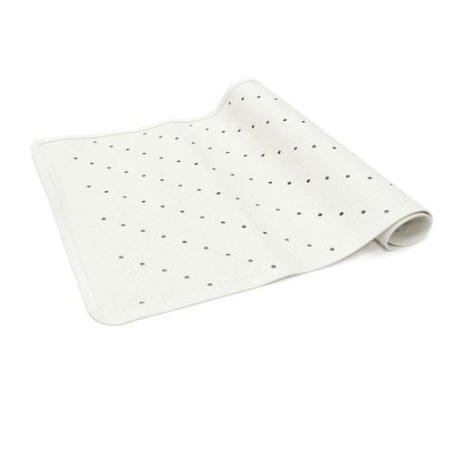 Tapis de baignoire antidérapant - Blanc