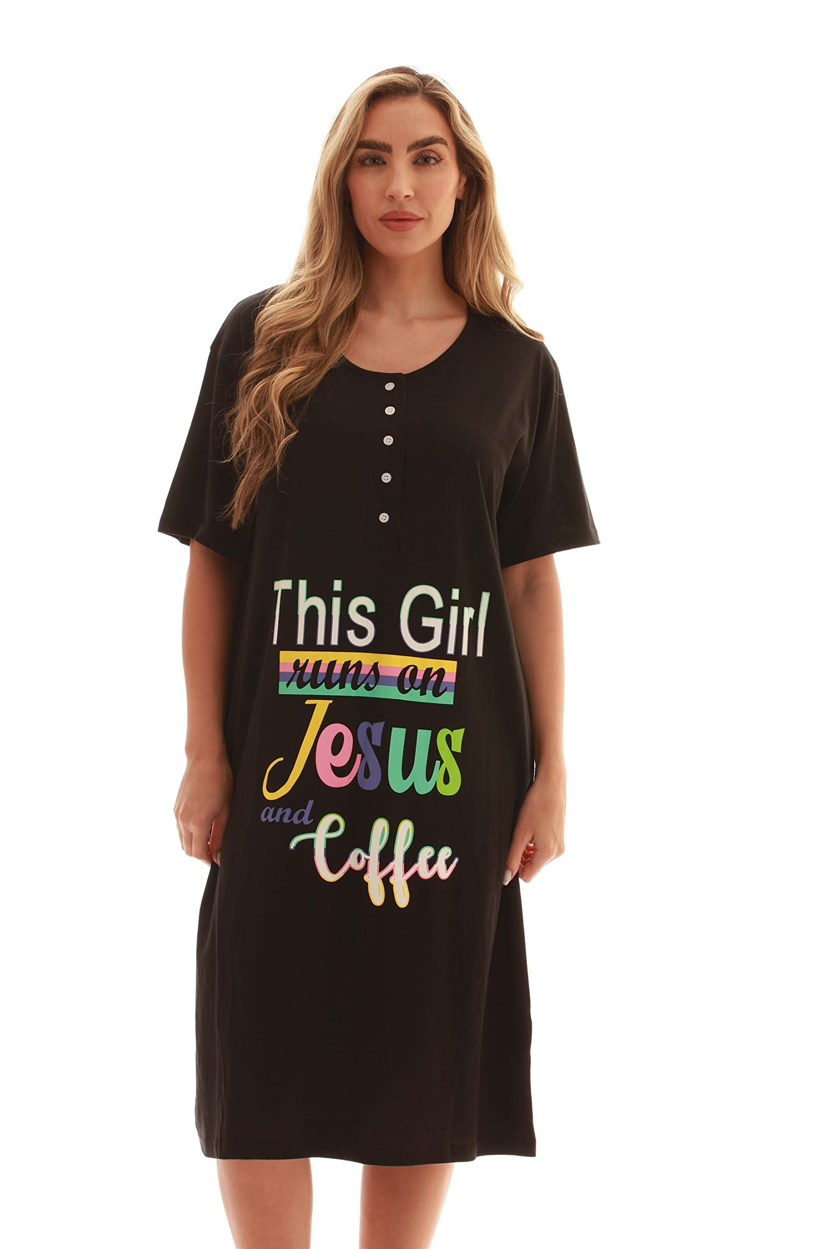 Short Sleeve Nightgown / Sleep Dress 