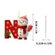 thumbnail image 3 of Decoraciones Del Árbol de Navidad 26 Letras Ornamentos Colgantes de Bricolaje para la Decoración Colgante Del Árbol de Navidad, 3 of 6