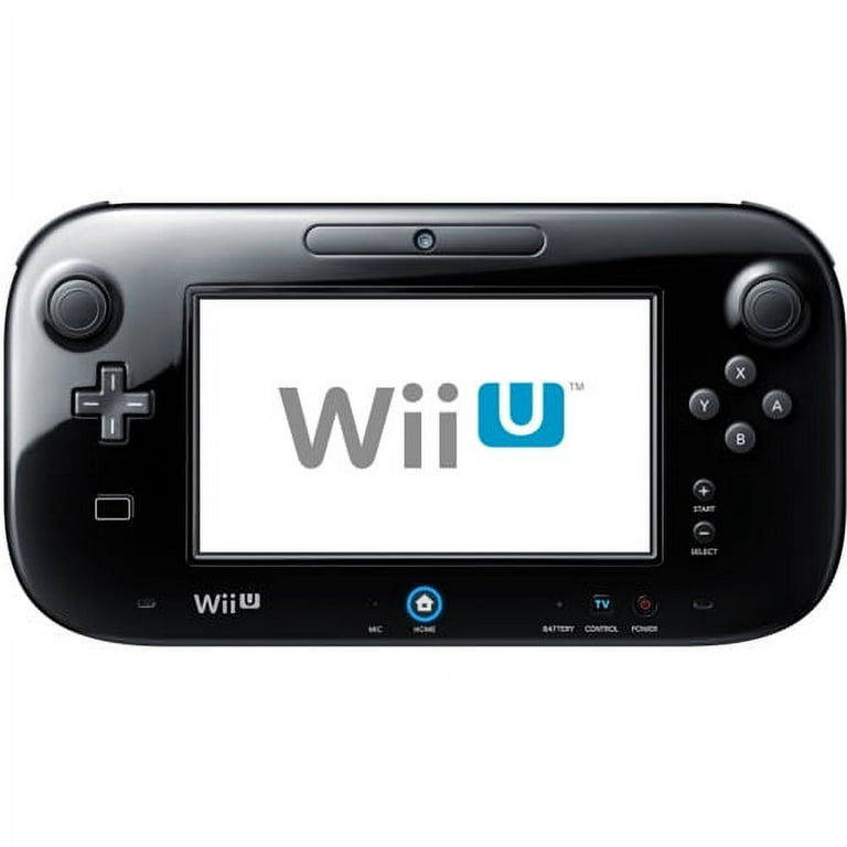 READ LISTING! Nintendo Wii U Deluxe 32GB Black System Console+CHOOSE 1 GAME  USA 709009997532