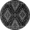 thumbnail image 1 of Ahgly Company Indoor Round Persian Gray Traditional Area Rugs, 3' Round, 1 of 1