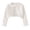 Z003-White, variant on WXFAZCVU Girls Cardigan School Clothes Kids Cotton Ruffle Long Sleeve Button Knit Sweater Size 7-8 Years