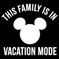 thumbnail image 2 of Men's Mickey & Friends This Family is in Vacation Mode Graphic Tee Black Medium, 2 of 5