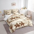 thumbnail image 3 of Homewish Western Cowboy Tribal 7-Piece Twin Bedding Sets,Tropical Desert Botanical Cactus Bedding Comforter Set,Rustic Farmhouse Cabin Sheet Sets For Boys,Breathable Home Decor, 3 of 8