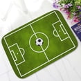 thumbnail image 2 of Soccer Field Kids Play Area Rug Football Field Carpet Home Decor Play Mat for Boys Girls New, 2 of 5