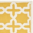 thumbnail image 4 of SAFAVIEH Cambridge Liz Geometric Wool Area Rug, Gold/Ivory, 9' x 12', 4 of 6