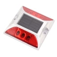 thumbnail image 4 of Solar Deck Light 6LED Solar Powered Driveway Light Highway Double Sided Reflective Lamp Red, 4 of 22