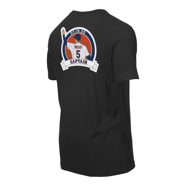 Men's New Era David Wright Black New York Mets Retired Player