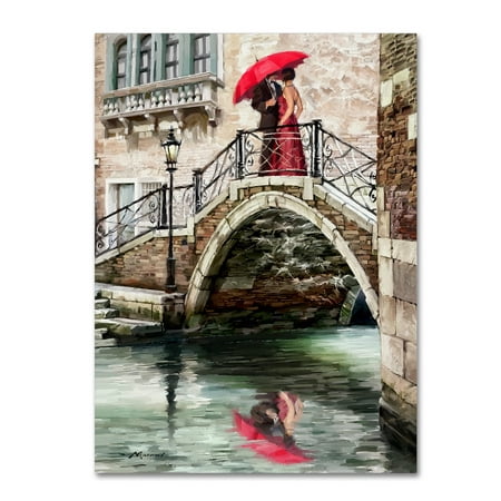 Trademark Fine Art 'New Venice Bridge' Canvas Art by The Macneil (Best Art In Venice)