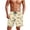 Bee Daisy, variant on Cheetah Print Swim Trunks Men Quick Dry Shorts Beach Bathing Suits with Pockets for Swimming, Surfing and Casual Summer Beach Wear Leopard Blue Man 4XL